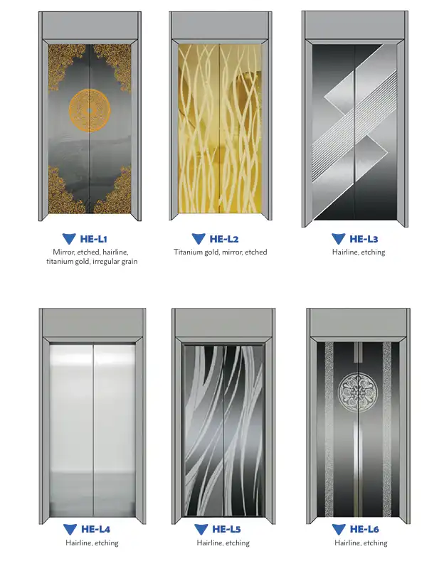 Elevator Landing Door Designs