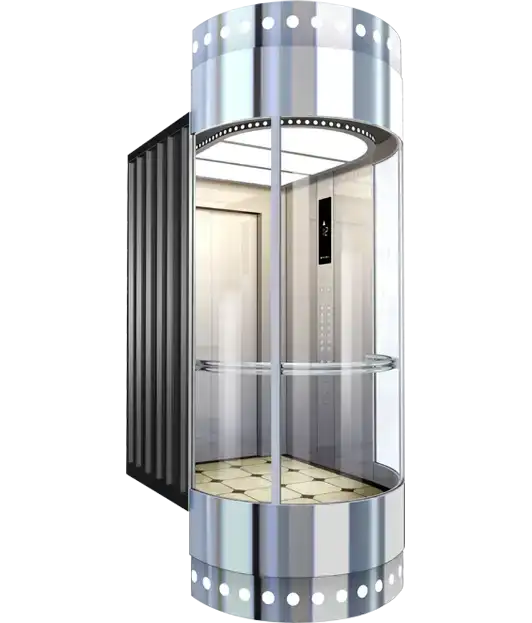Capsule Elevator for Shopping Complex