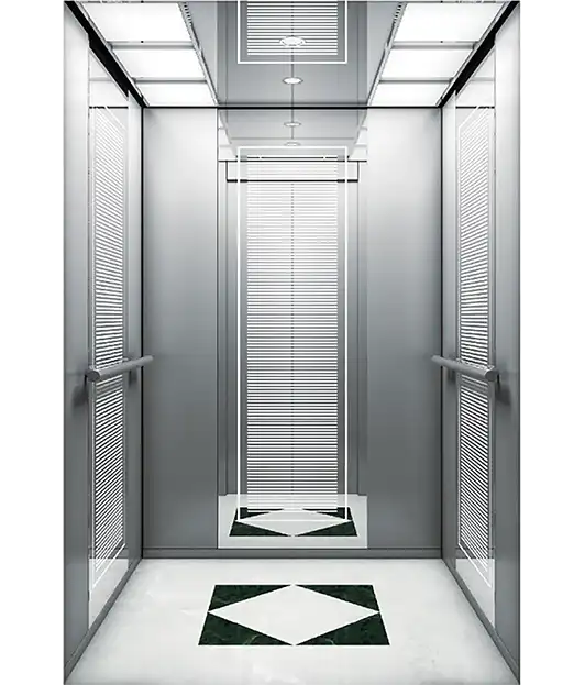 Mirror etched stainless Passenger Elevator