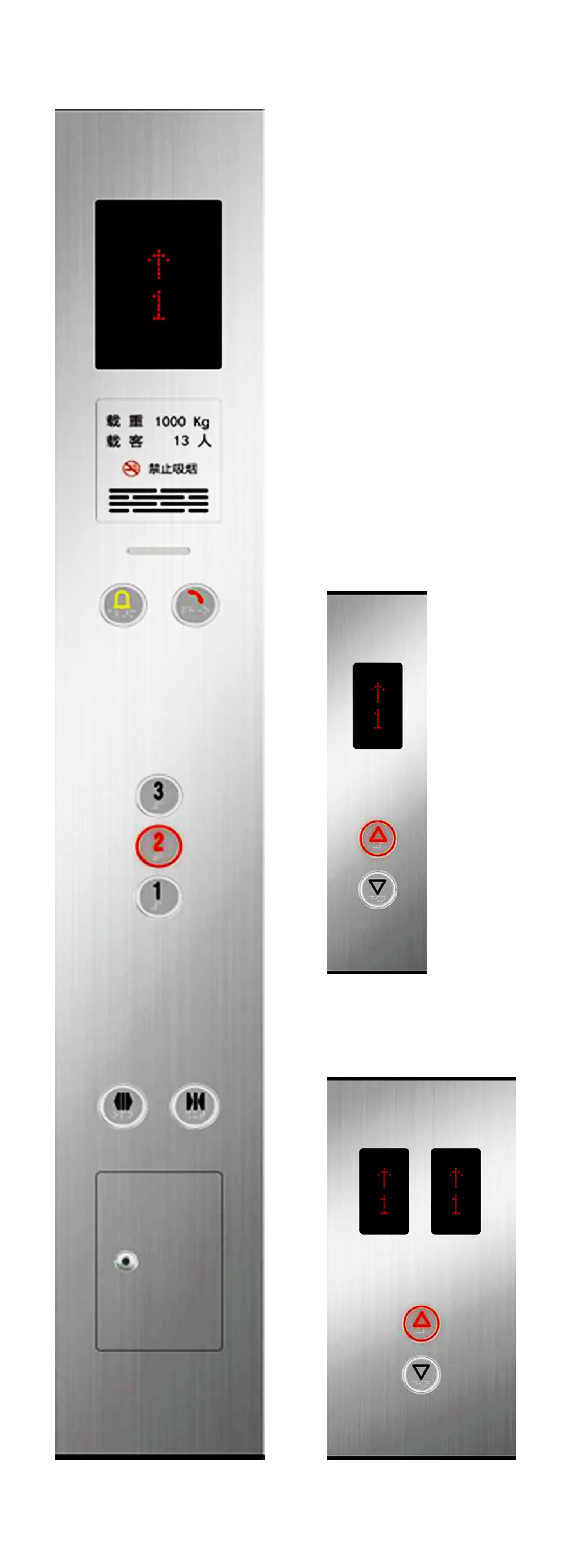 elevator stainless steel lop and cop