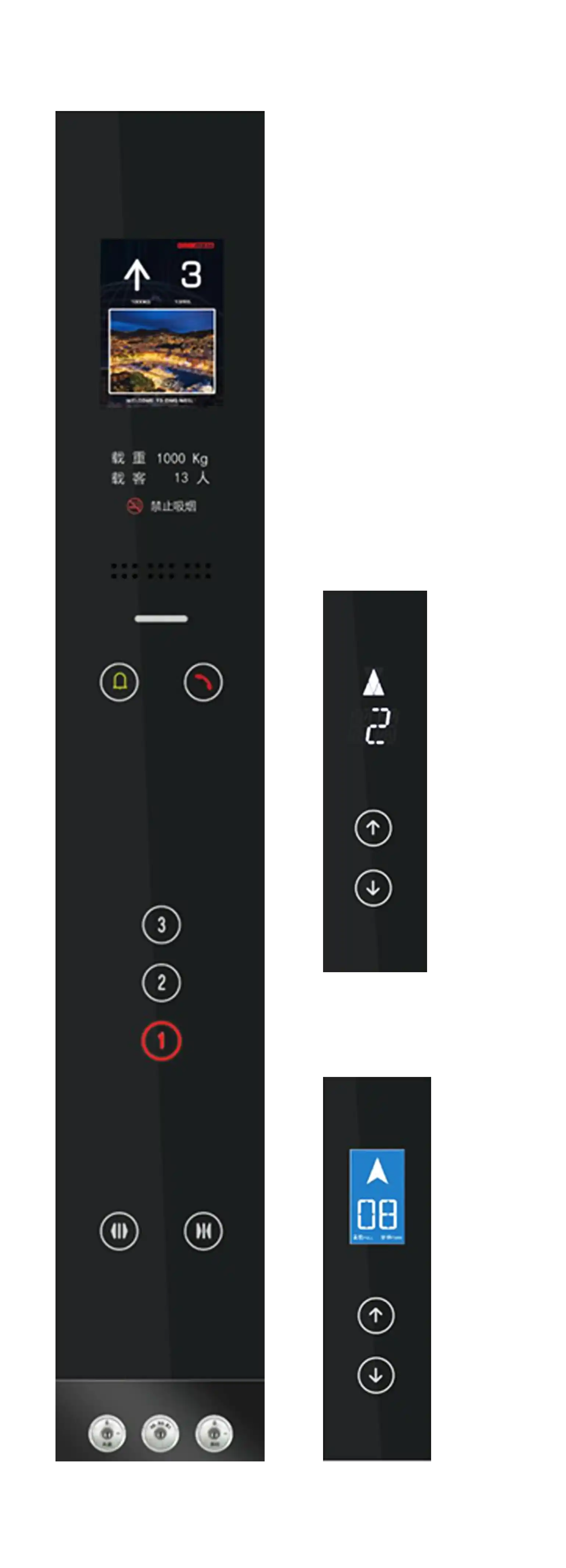 glass touch screen COP and LOP