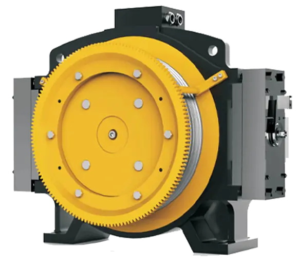 Xizi elevator traction model, designed for integration with hydraulic pumps.
